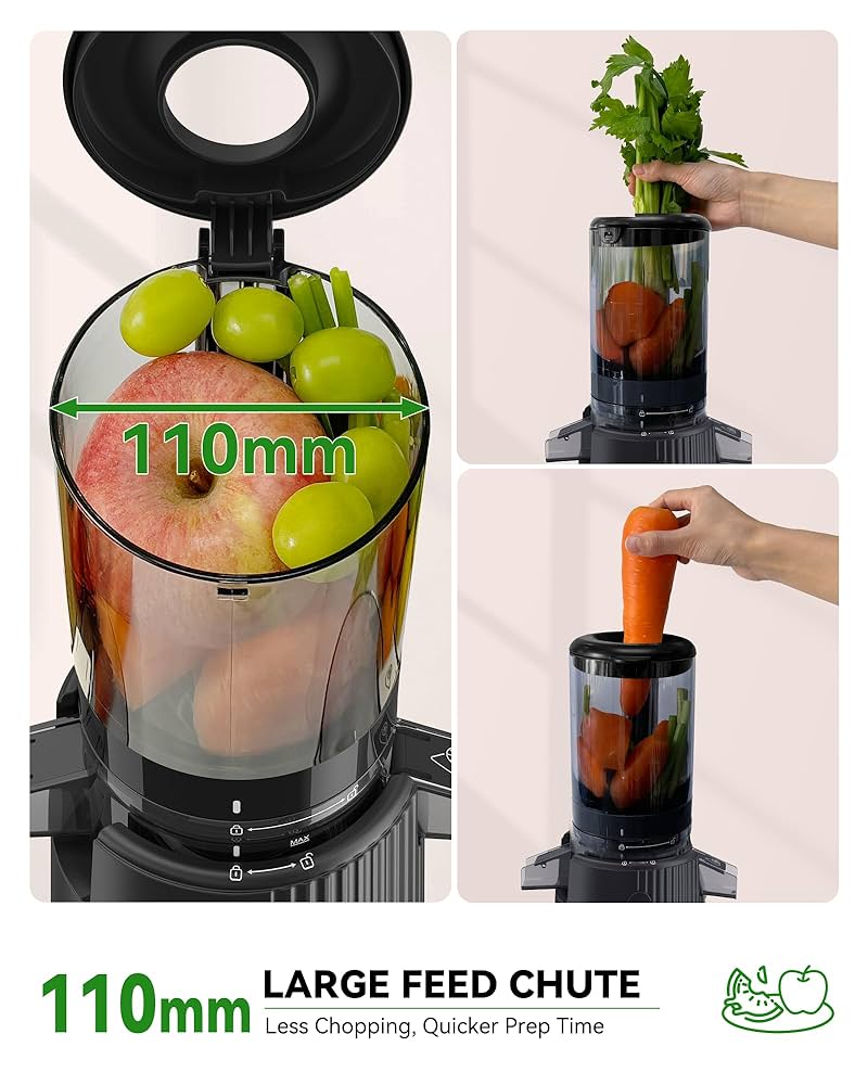 【美品】ACOQOOS Juicer Machines ジューサーマシーン Amazon.com: ACOQOOS Juicer Machines, 5.3